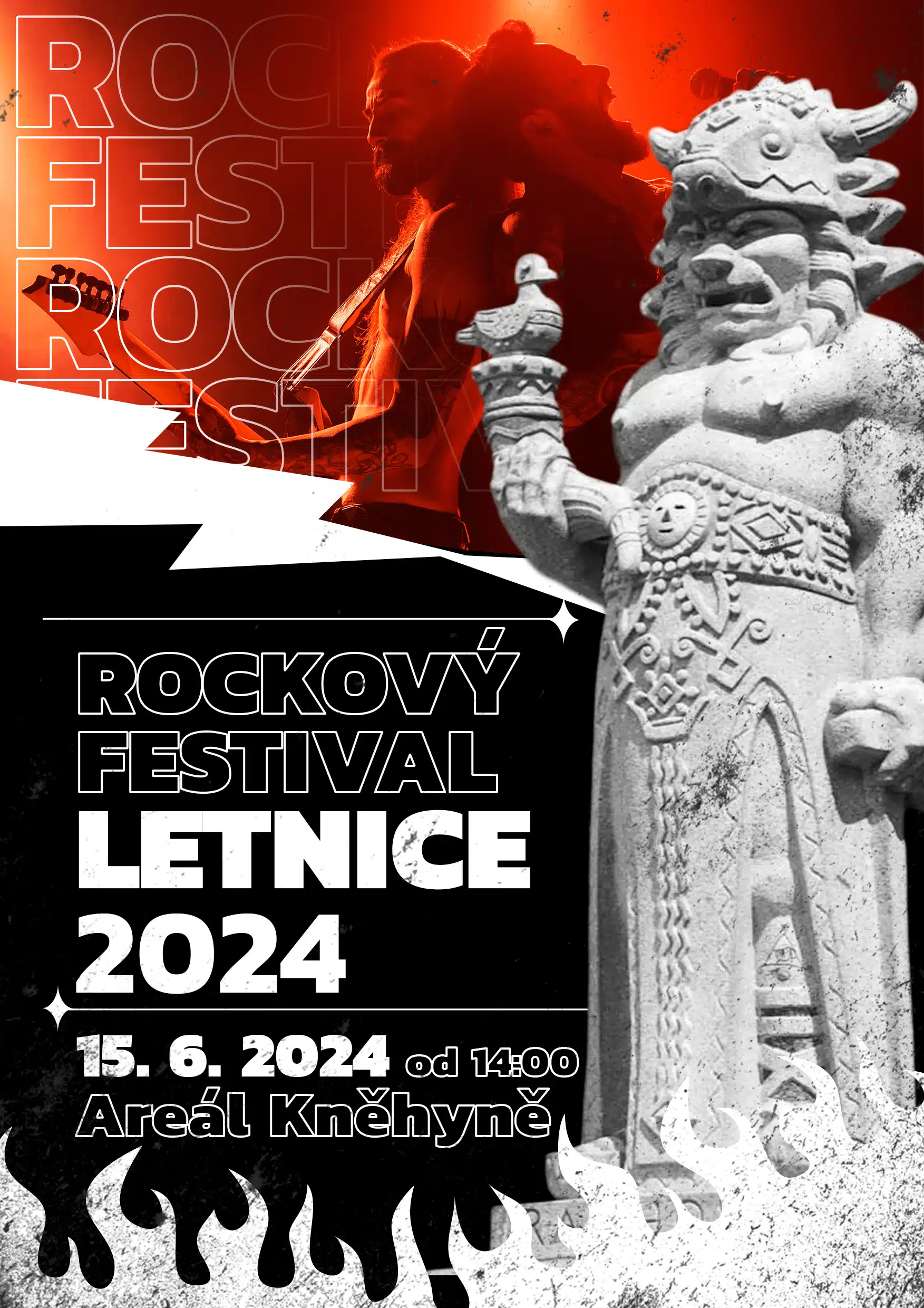 Rockový festival – Grafické materiály